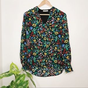 Alice and Olivia floral print top